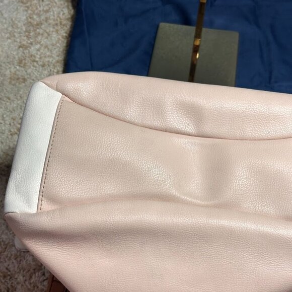 Nine West Peach & White $180 retail Shoulder Bag Handbag EXCELLENT condition - Picture 15 of 16